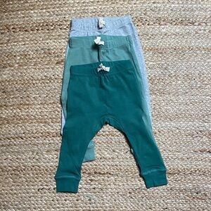 Maison Me Green and Gray Bottoms Set